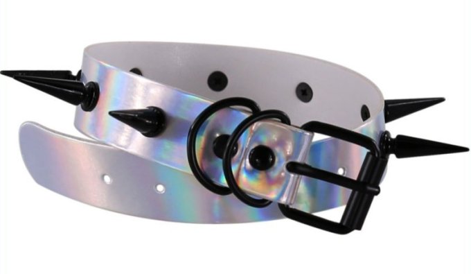 Collier à pointes Piky Laser Argenté