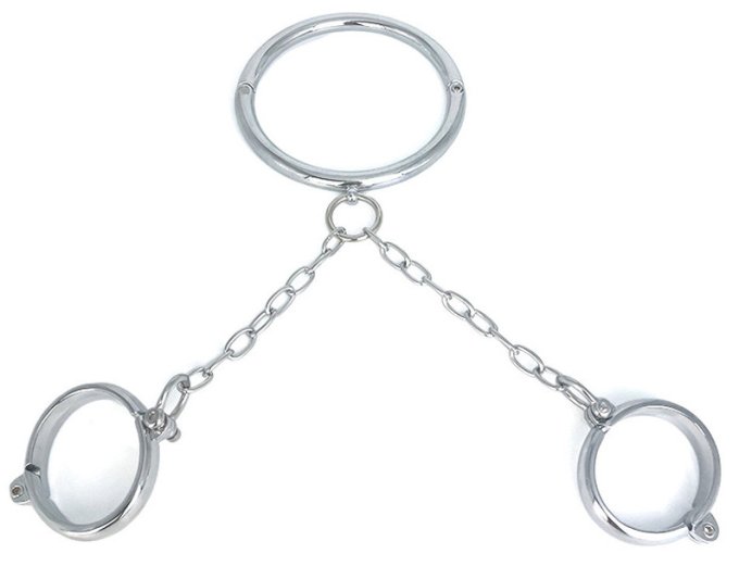 Collier avec menottes Neckop 37cm