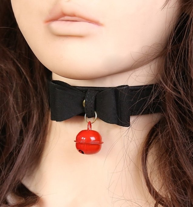 Collier Ding Fly Noir