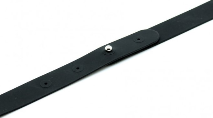 Collier en silicone Slut