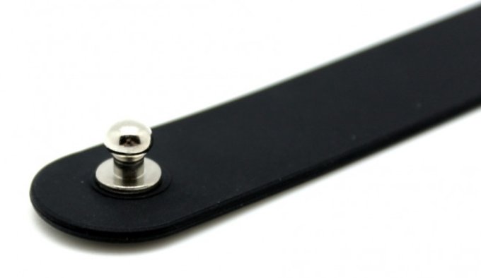 Collier en silicone Slut