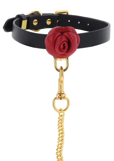 Collier et laisse Wild Roses