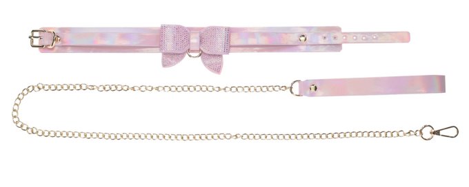 Collier-Laisse Paris Rose
