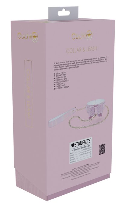 Collier-Laisse Paris Rose