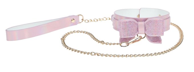 Collier-Laisse Paris Rose