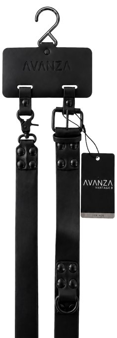 Collier-laisse Vantage 8 Noir