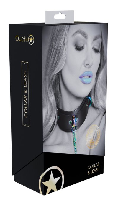 Collier-Laisse Venise Noir