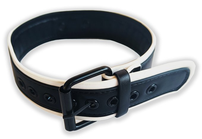 Collier Puppy Collar Noir-Blanc