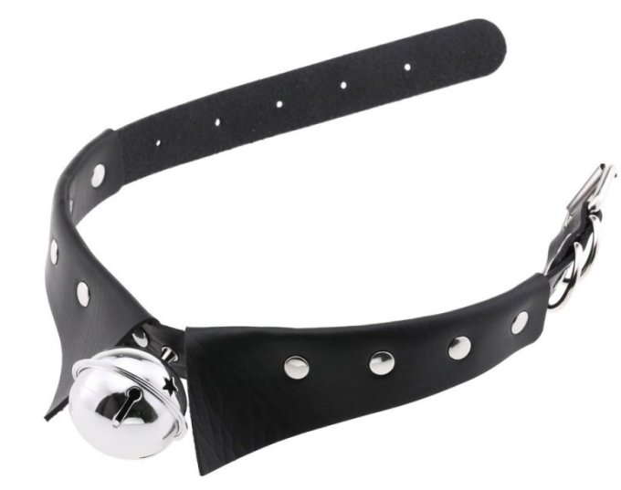 Collier ras de cou avec Grelot Jing Noir