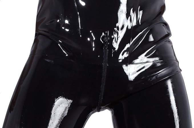 Combinaison en latex avec Zip