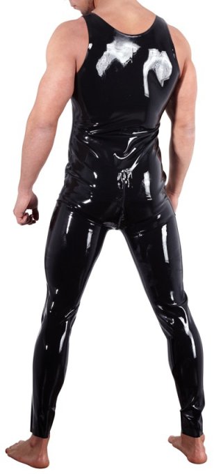 Combinaison en latex avec Zip