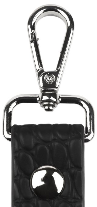 Connecteur de Menottes - Motif Croco Feros Noir