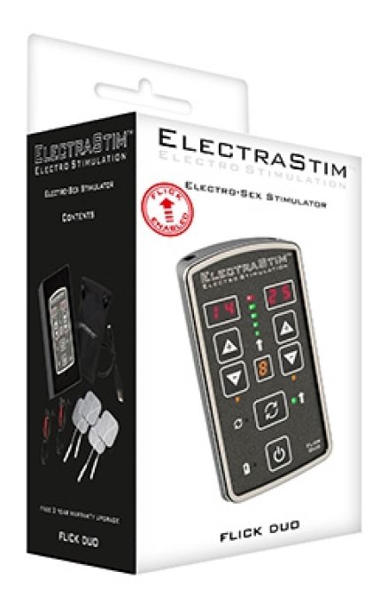 Contrôleur d'électrostimulation ElectraStim Flick Duo 25 intensités