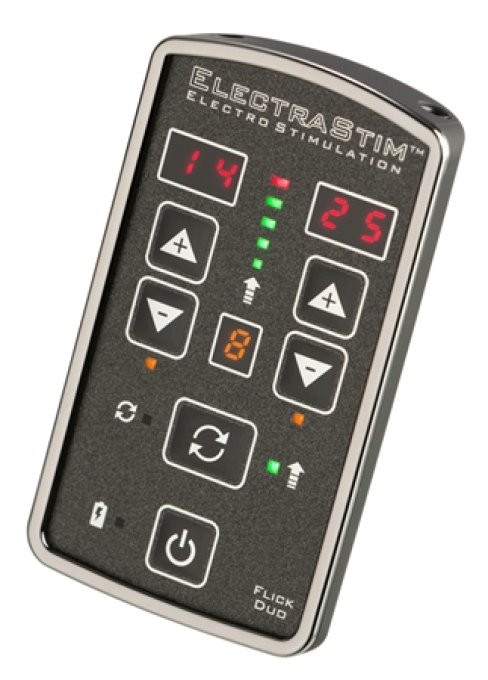 Contrôleur d'électrostimulation ElectraStim Flick Duo 25 intensités