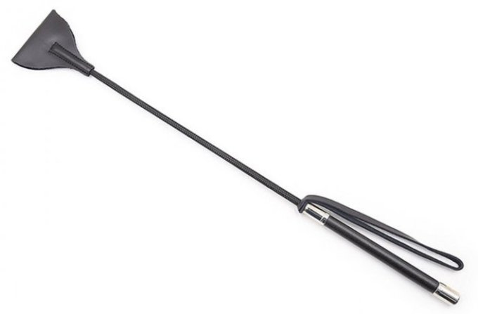 Cravache Crop Crop 55cm Noire