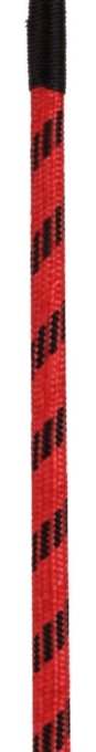 Cravache cuir et nylon Neon Stick 72cm Noir-Rouge