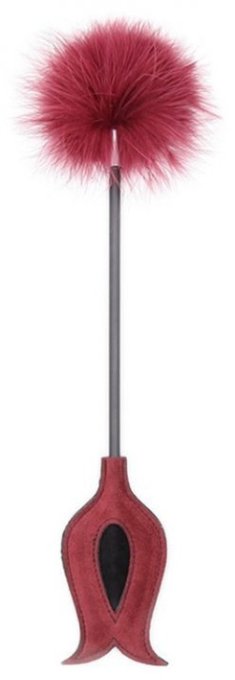 Cravache-Plumeau Victoria Pourpre 43cm