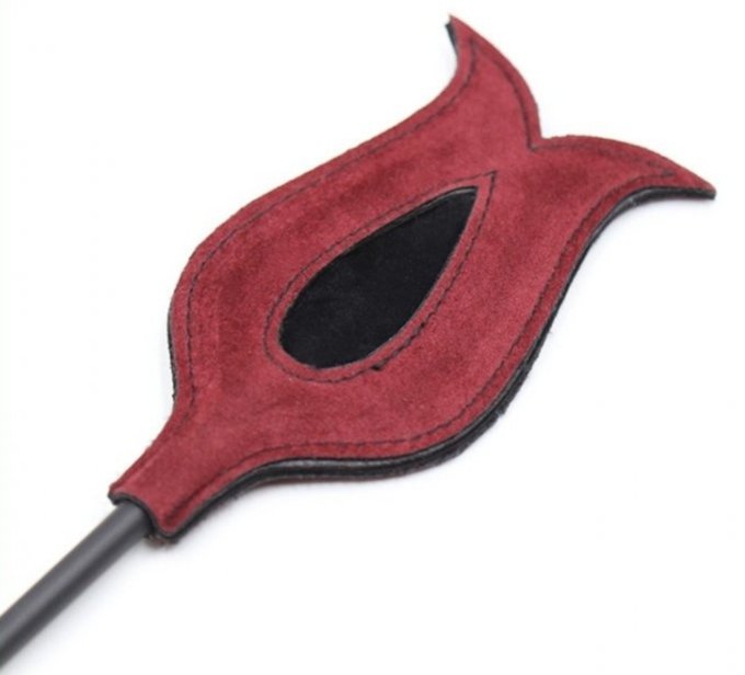 Cravache-Plumeau Victoria Pourpre 43cm