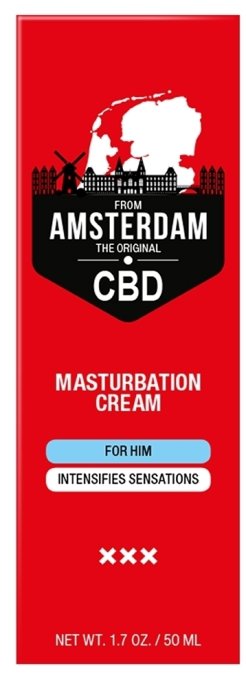 Crème de masturbation au Cbd Amsterdam XXX 50ml