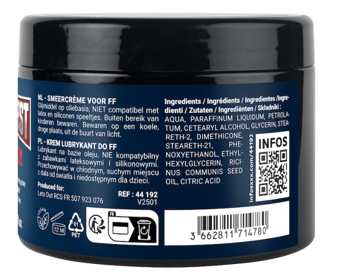 Crème Fuck & Fist FF Cream 500ml