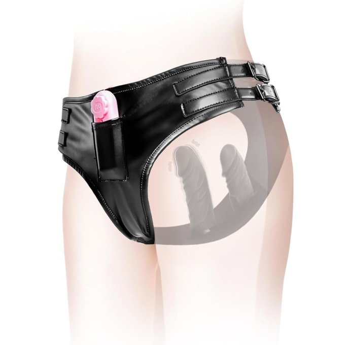 Culotte Double Gode Vibrant Pantiegood 12 x 3.7cm