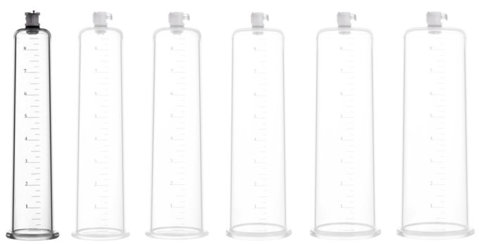 Cylindre Pompe à Pénis Clearpump S 23 x 4.3cm