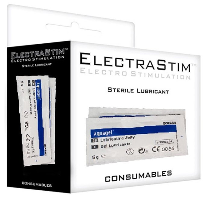 Dosettes de lubrifiant stérile 5g ElectraStim x10