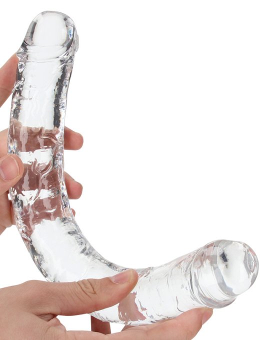 Double Gode CRYSTALDONG 34 x 3.8cm Transparent