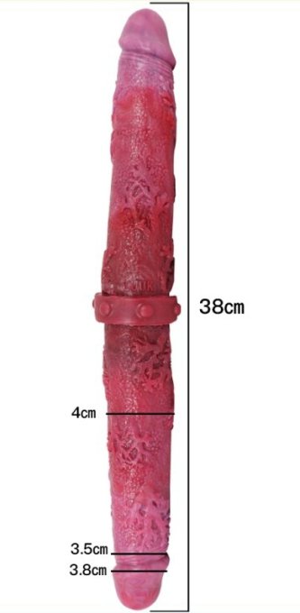 Double gode Duo Freak 38 x 4cm
