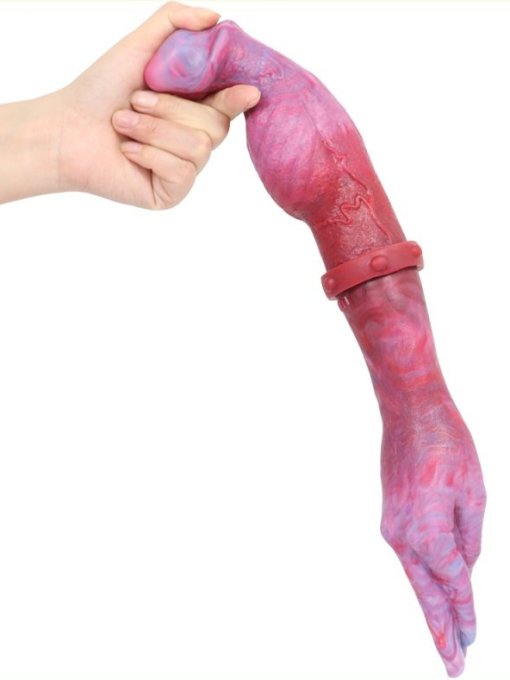 Double gode Duo Hand Monster 42 x 6cm