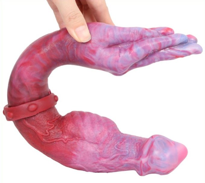 Double gode Duo Hand Monster 42 x 6cm