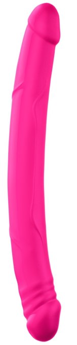 Double Gode Real Double Do Magenta 42 x 4 cm