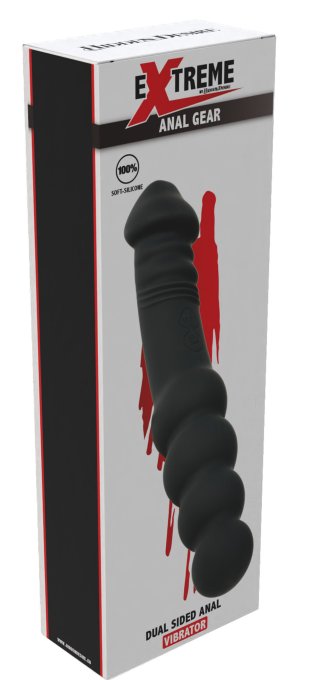 Double Gode Vibrant Dick'n Balls 23 x 4cm