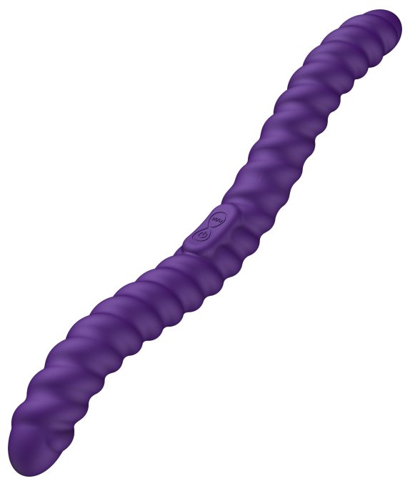 Double gode vibrant Wormsnake 16 x 3cm