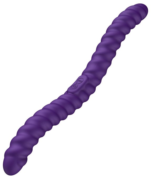 Double gode vibrant Wormsnake 16 x 3cm