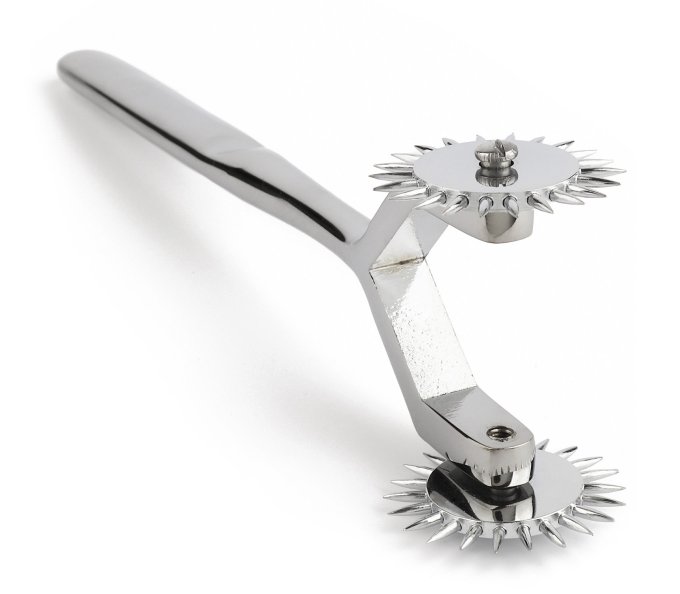 Double roue à picots Twin Wartenberg 17cm