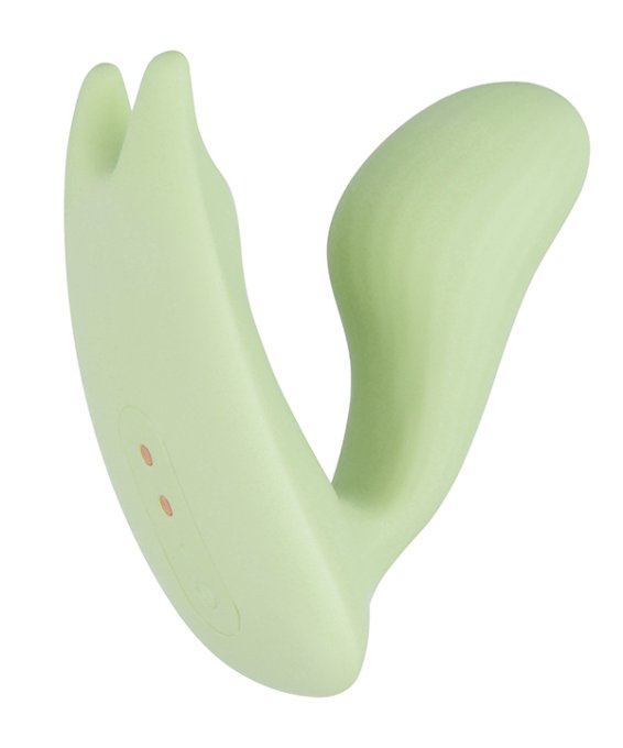 Double Stimulateur Connecté Magic Umi 6.5 x 2.8cm Vert