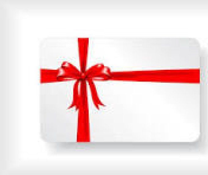 carte cadeaux 150 €