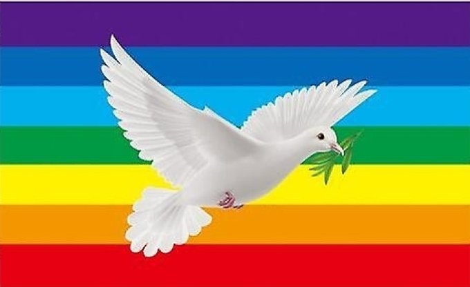Drapeau de la Paix Colombe 90 x 150cm