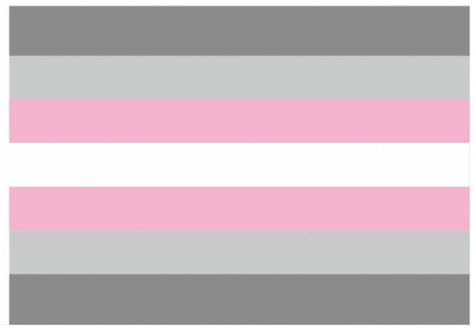 Drapeau Demi-fille 60 x 90cm