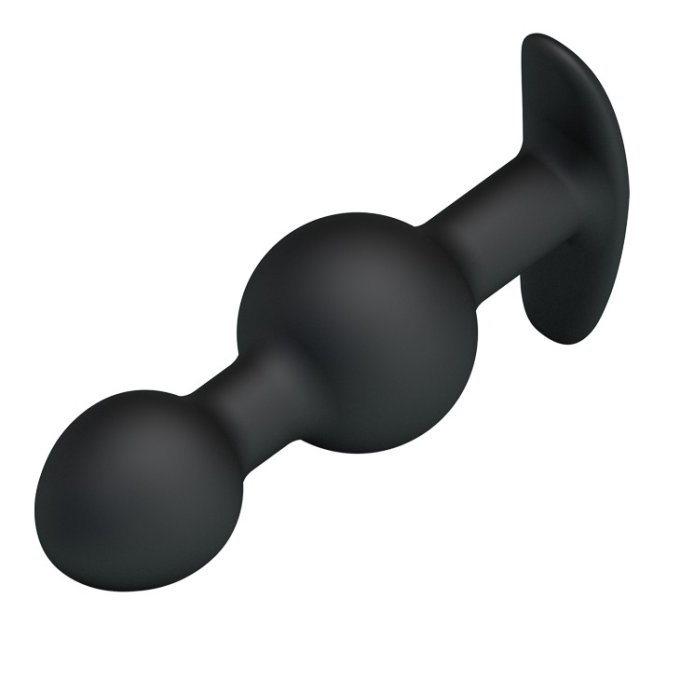 DUO Heavy Balls Silicone Butt Plug 10.4 x 2.6 cm