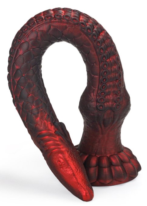 Gode Heelix M 38 x 5.5 cm Rouge