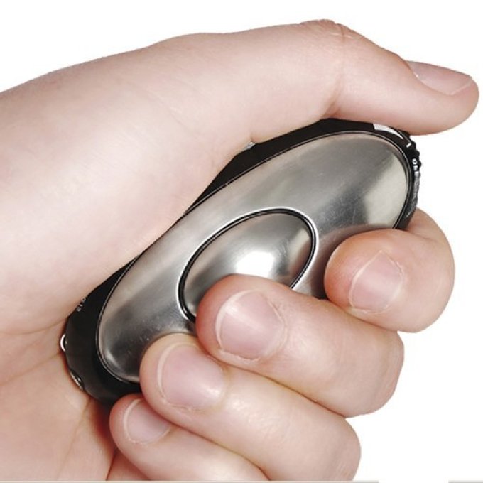 Electro Cockring Cuir