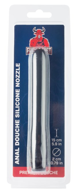Embout de lavement Silicone Nozzle Fuck & Fist 15 x 2cm