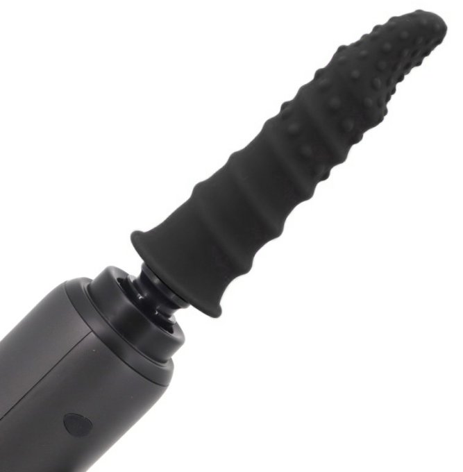 Embout Gode Tonglo pour Pistolet de massage 13 x 3.7cm