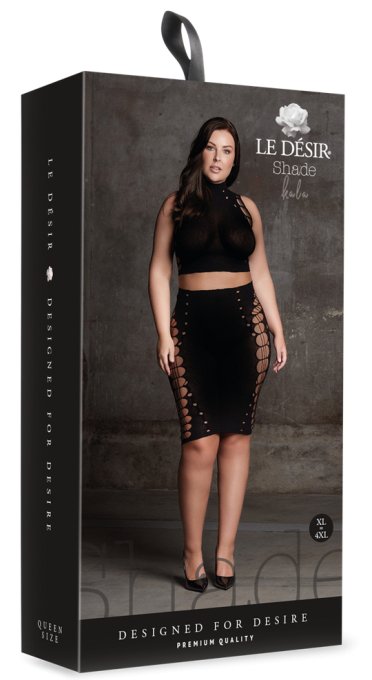 Ensemble 2 Pièces Grande Taille Kala Noir