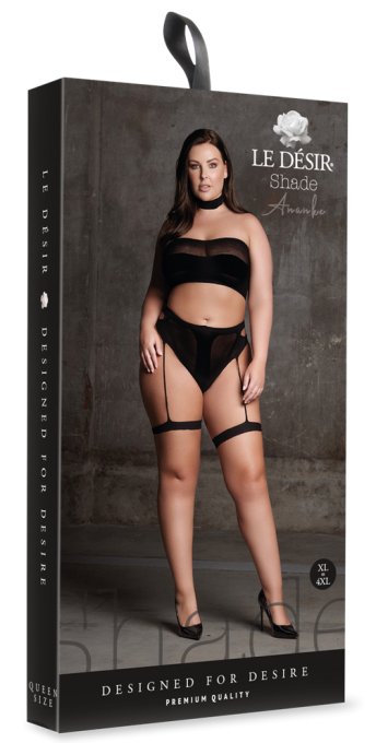 Ensemble 3 Pièces Grande Taille Ananke Noir