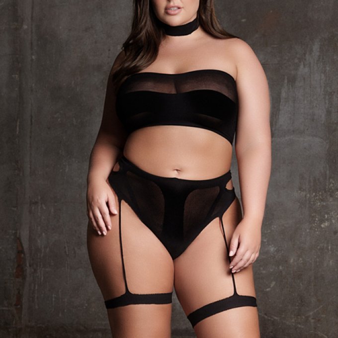 Ensemble 3 Pièces Grande Taille Ananke Noir
