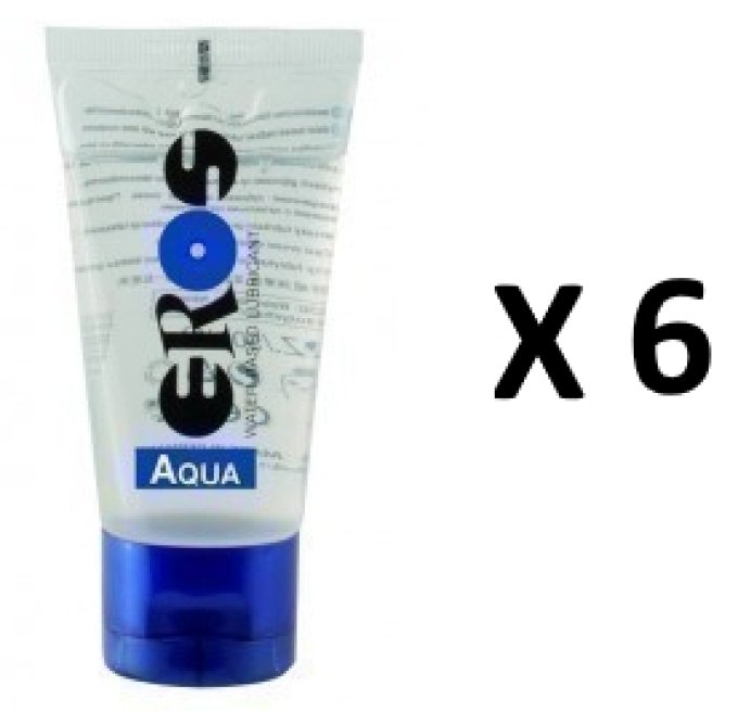 Eros Aqua Lube 50mL x6