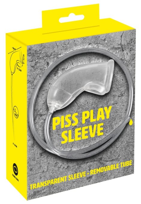 Étui pénien Uro Piss Play Sleeve 11 x 3.5cm